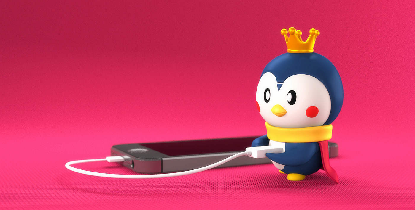 騰訊王卡吉祥物設計-011