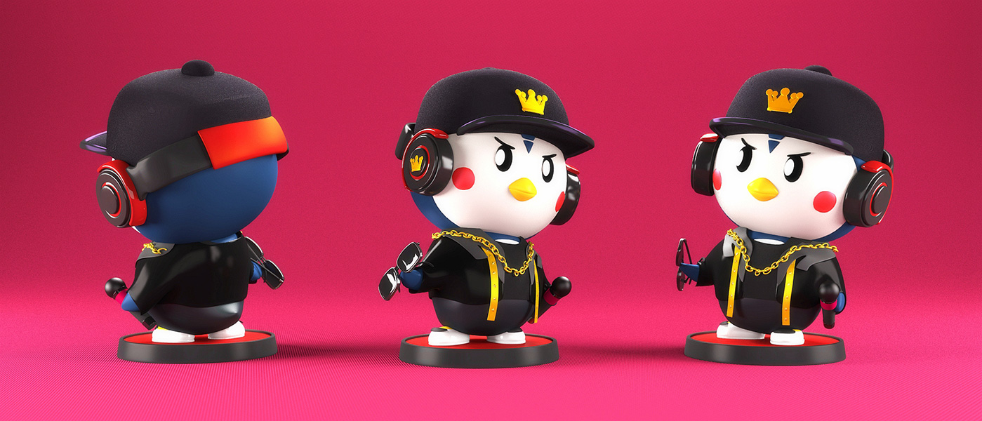 騰訊王卡吉祥物設計-003