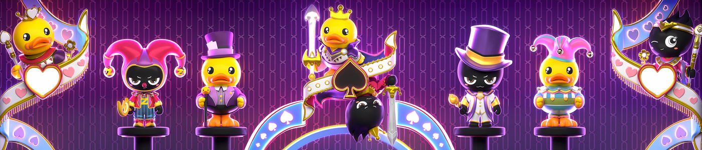 小黃鴨 &站酷IP形象聯名撲克牌設計20